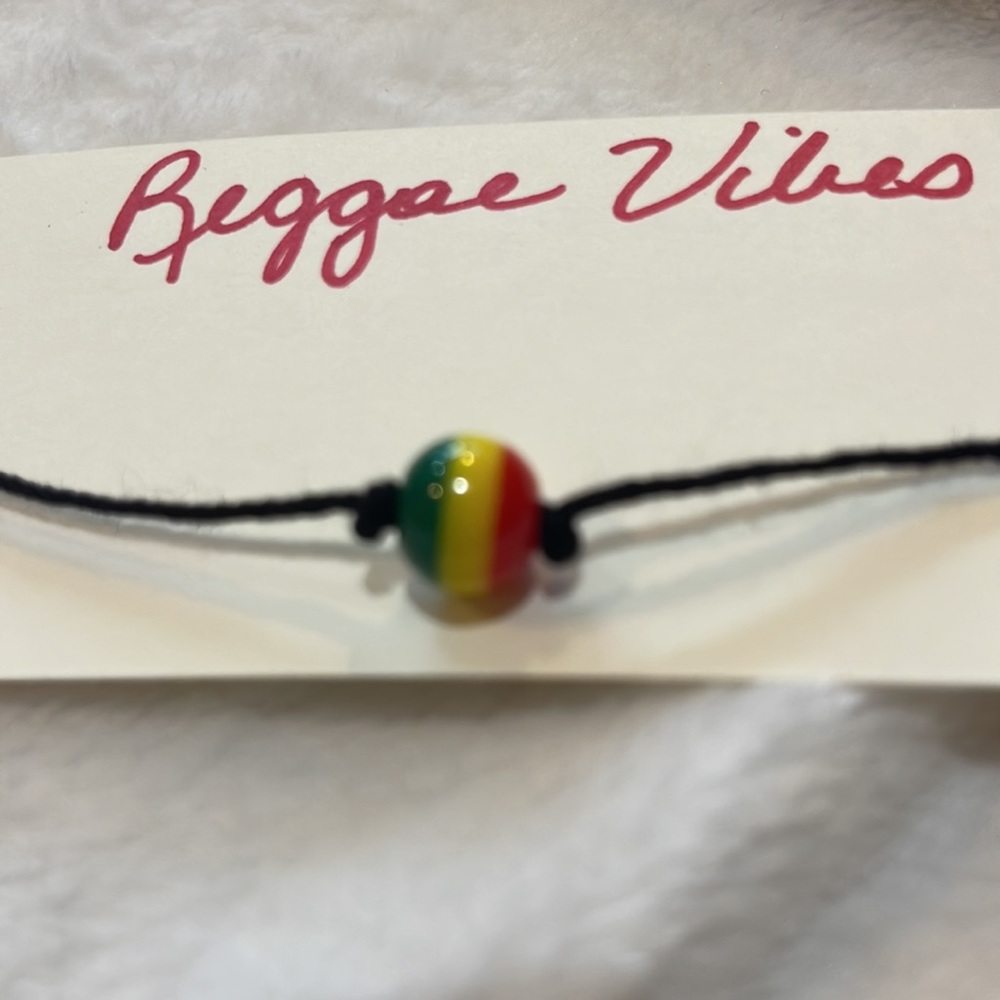 Y’s choice reggae vibes string bracelet